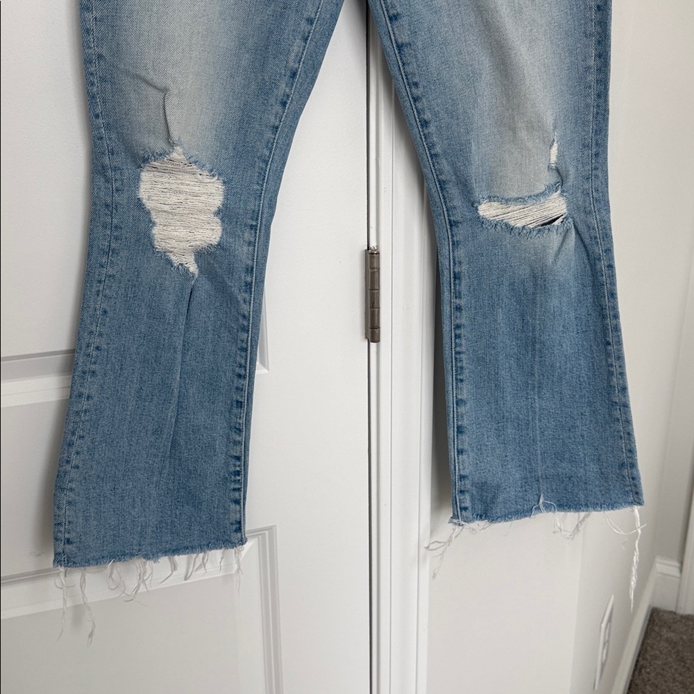 MOTHER Denim The Hustler Ankle Fray Jean in Rope’s End Size 25 - Picture 3 of 10